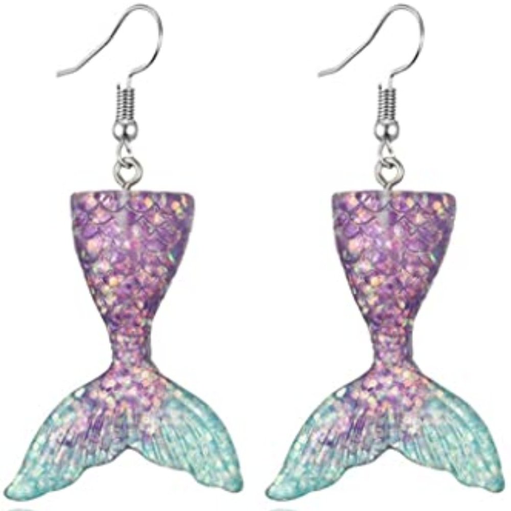 Mermaid Earrings NWOT